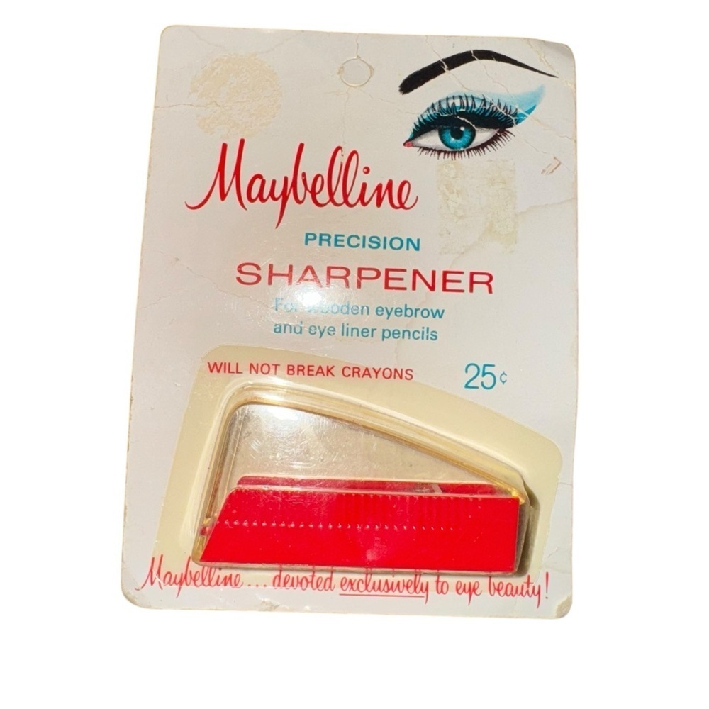NIB Vintage 1950’s Maybelline Precision Sharpener Never Opened